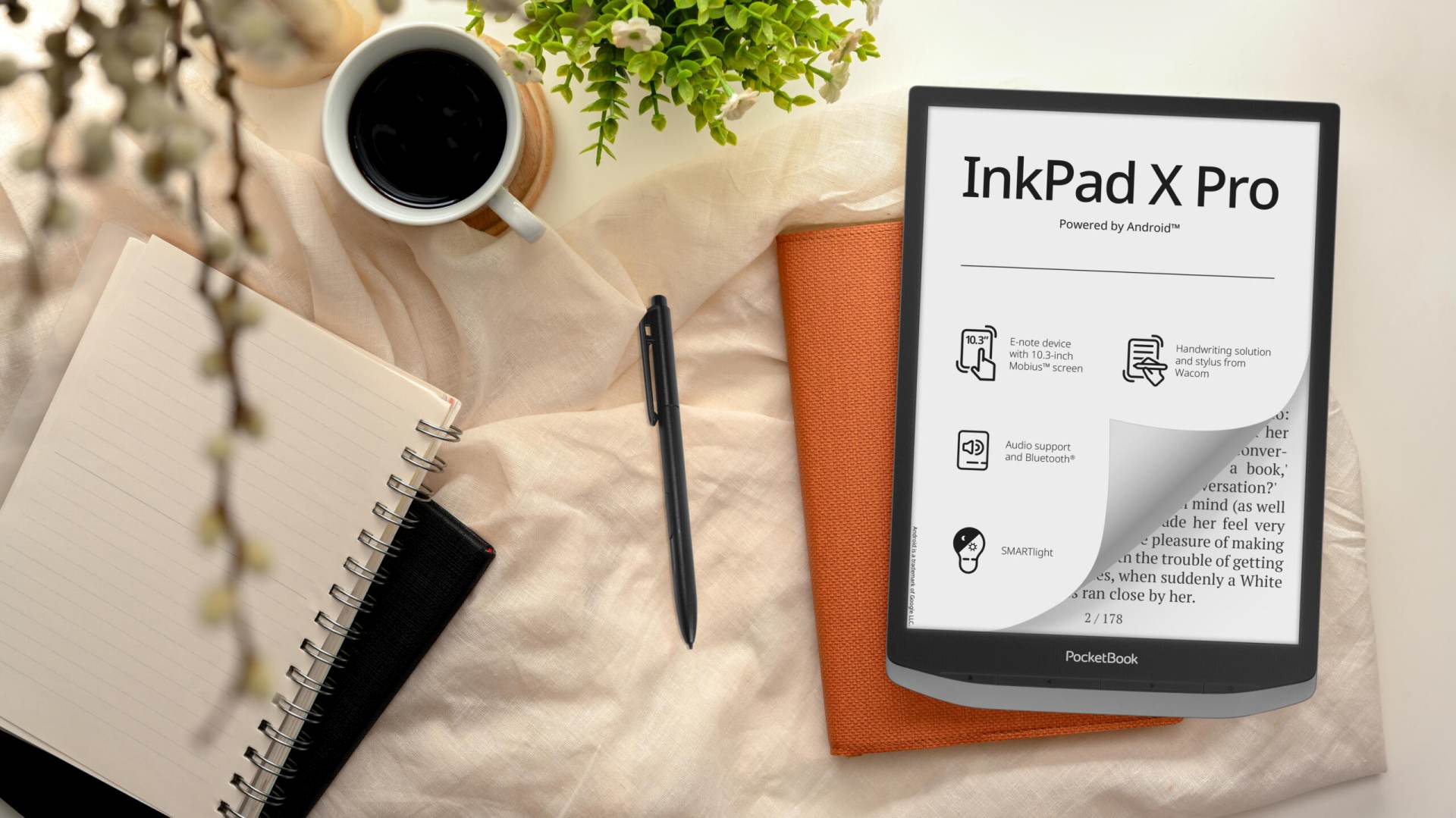 Pocketbook inkpad X pro ereader