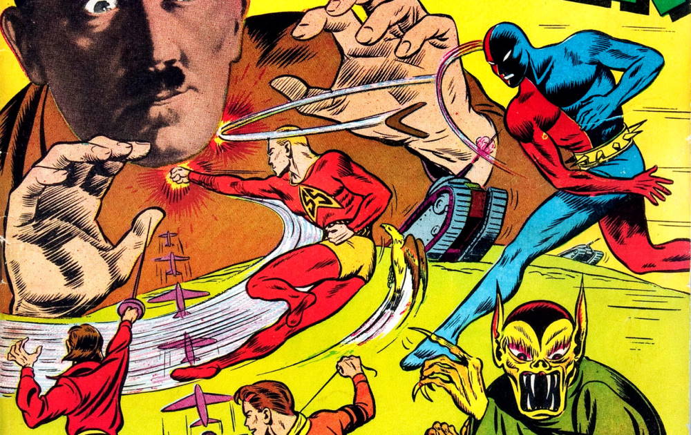 Daredevil old comicbook from the golden age