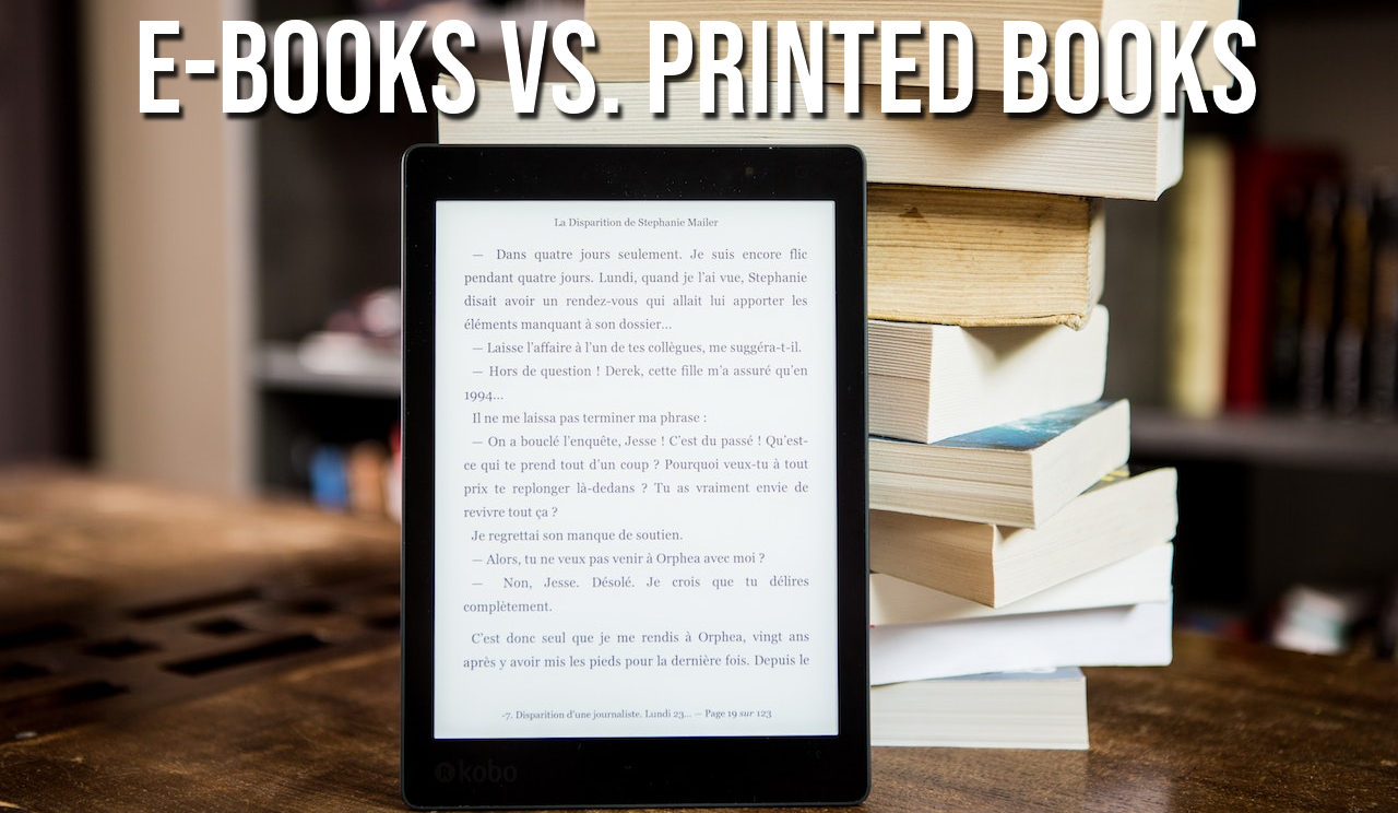 e-books vs. printed books