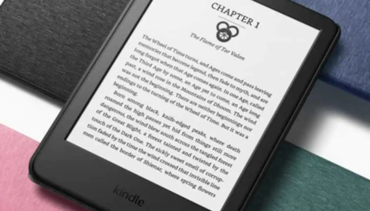 kindle e-reader with 6 inch screen