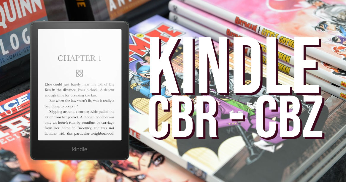 CBR and CBZ on Kindle