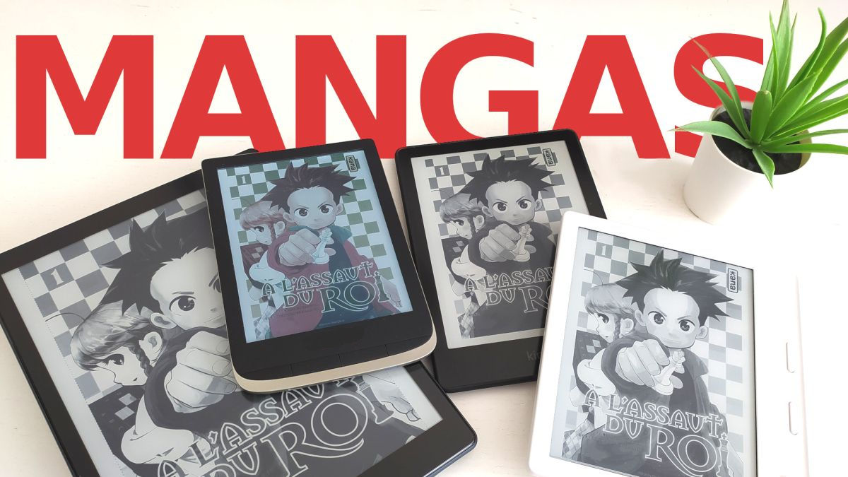 e-readers mangas