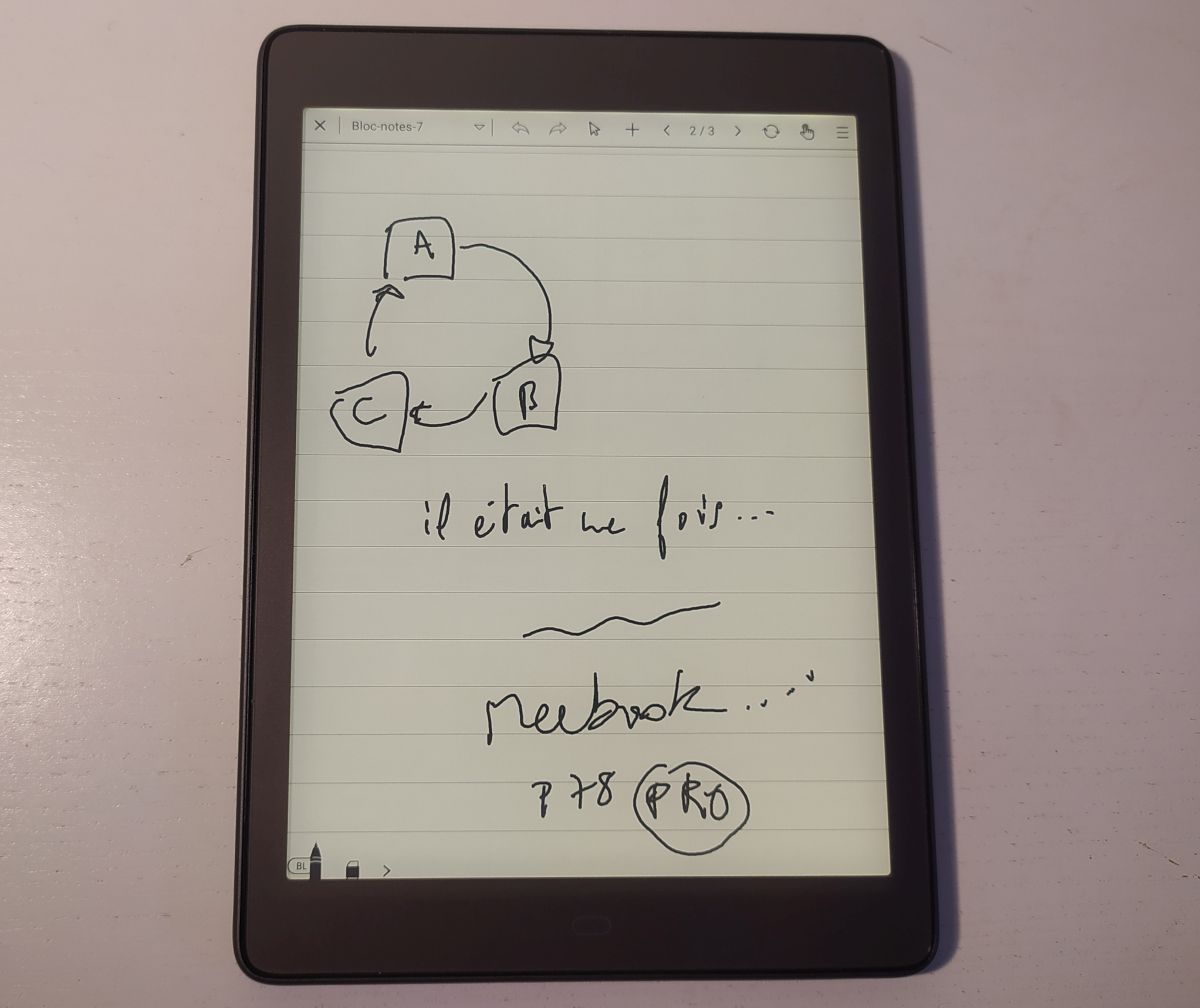 meebook p78 pro review note taking