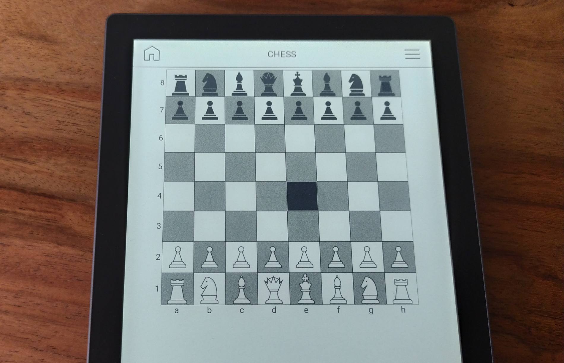 Pocketbook Verse Pro chess game